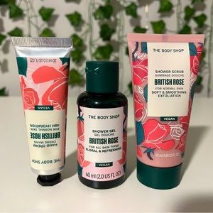 The Body Shop British Rose Shower Scrub